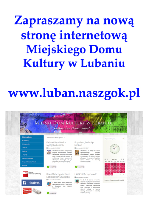 mdk.luban24.pl - Miejski Dom Kultury Luban
